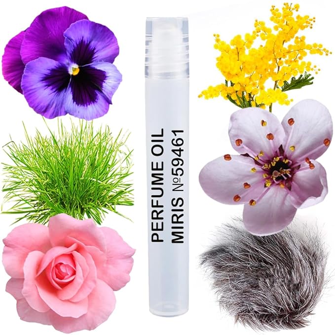 MIRIS No. 59461, Inspired by Sakura, Long-Lasting Unisex Perfume Oil for Women & Men Roll-On, Rollerball 0.34 Fl Oz / 10 ml
