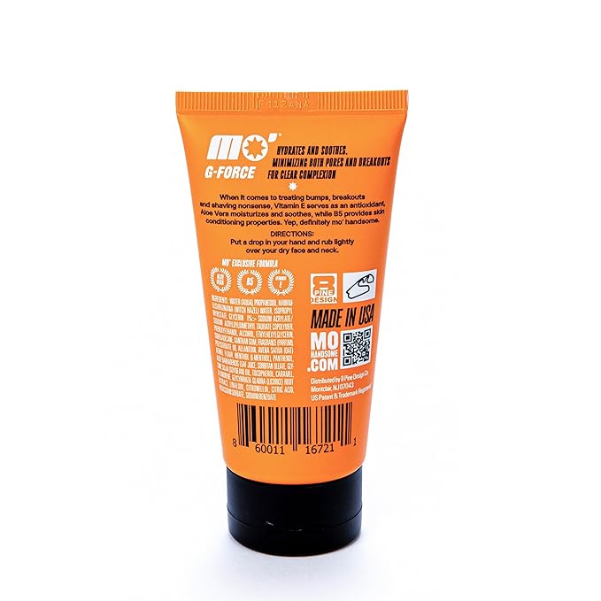 Mo' Handsome After Shave Balm for Men – Soothing & Hydrating Aloe Vera – Reduces Redness, Itching & Irritation – Repairs & Protects Skin