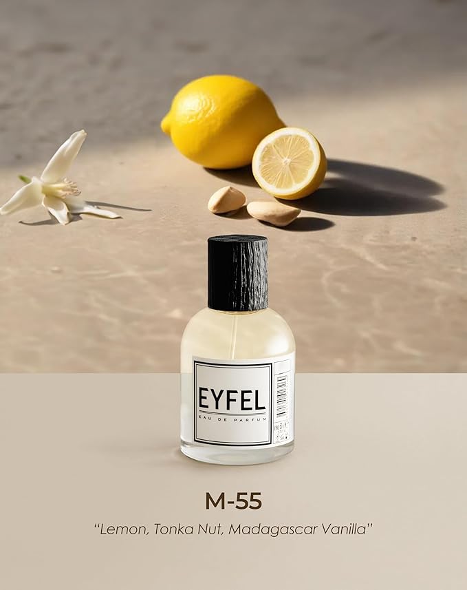 EYFEL Perfume for Men – M55 INSPIRED BY EROS – Eau de Parfum Spray – Men’s Cologne – EDP 50 ml / 1.76 FL. OZ.