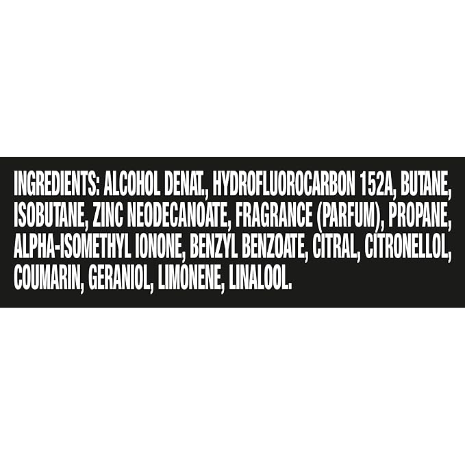 AXE Fine Fragrance Collection Premium Body Spray Black Vanilla with Orange + Sandalwood 3 Count with 72H Odor Protection Aluminum-Free 4 oz