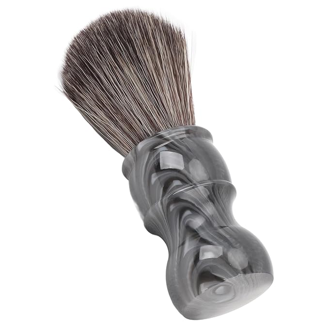 Shaving Brush for Men, Professional Beard Brush with Soft Synthetic, Quick Foaming Grooming Brush for Efficient Cleaning, Comfortable Handle for Smooth Shaving Experience