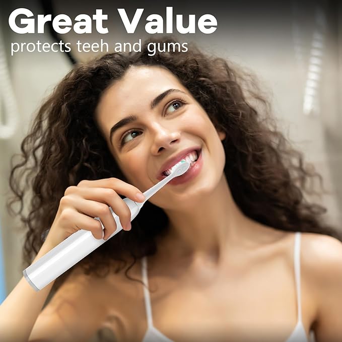 Toothbrush Replacement Heads for Philips Sonicare: Sonic Replacement Heads Compatible with Phillips Electric Toothbrush ProtectiveClean 4100 5100 5300 C2 G2 C1 W, Medium Soft - 8 Pack
