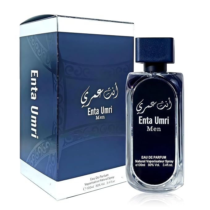 Enta Umri Cologne for Men 3.4 Fl Oz Eau de Parfum with Nutmeg,Bergamot,Cedar, Woody&Musk Long Lasting Fragrance Daily Used Men Perfume