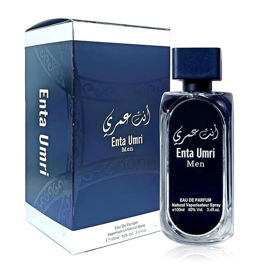 Enta Umri Cologne for Men 3.4 Fl Oz Eau de Parfum with Nutmeg,Bergamot,Cedar, Woody&Musk Long Lasting Fragrance Daily Used Men Perfume