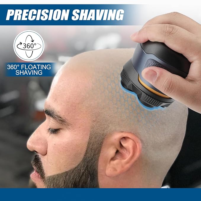 Universal Magnetic 6 Blade head shaver Replacement heads Compatible with Wyklaus Redbreak Detona DOAO head shaver
