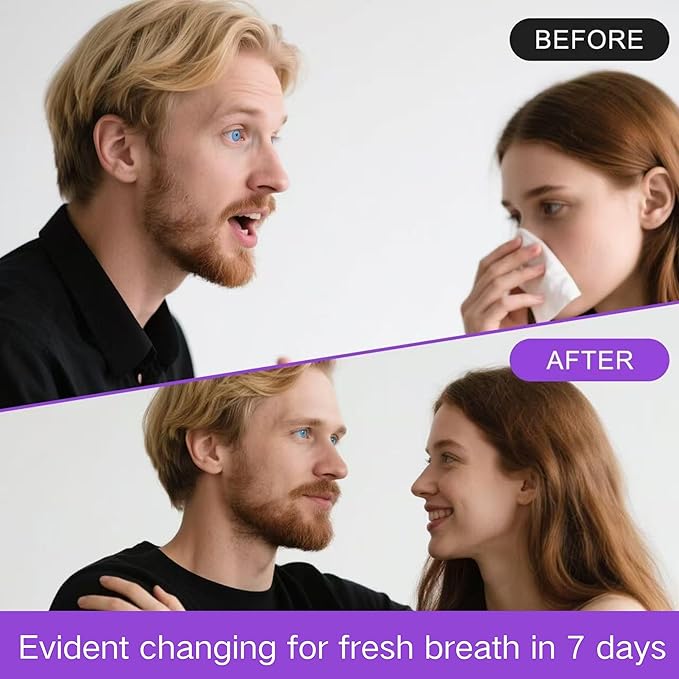 Gum Restore Drops, Gum Repair for Receding Gums, Stain Removal, Regrowth Treatment, Dry Mouth and Bad Breath Relief for Adults, Instant Fresh Breath, Oral Care Solution