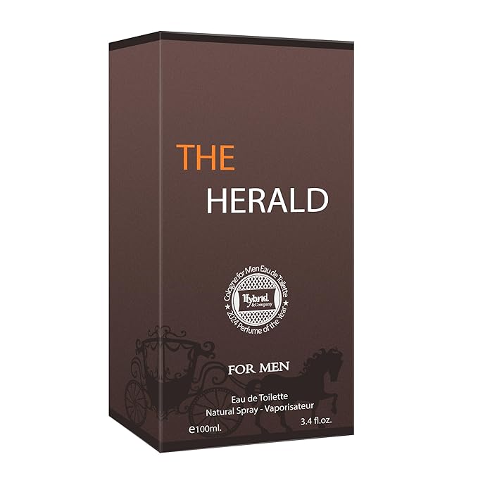Hybrid & Company The Herald For Men Eau De Toilette Vaporisateur Natural Spray 3.4 Fl Oz
