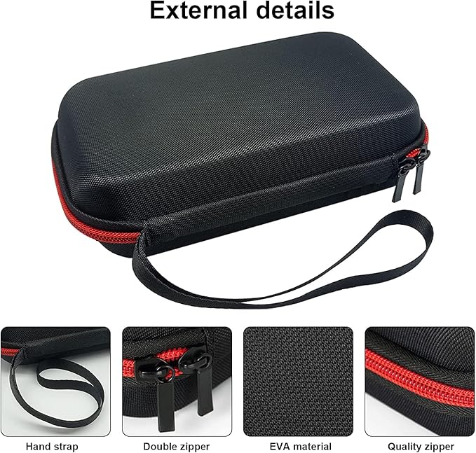LinMei Hard Case for One Blade Trimmer QP2724/90, QP2834/70, QP2630/72, Waterproof Shaver Organizer Shockproof Travel Storage Box for Charger & Accessories