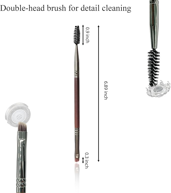 Rotary Electric Shaver Head Shaver Cleaning Brush Shaver Maintenance Kit for Philips, Remington, Freebird, Skull - Diamond Sharpening Stone, Easy Grip, Deep Clean, Sharpen Blades, Prolong Lifespan
