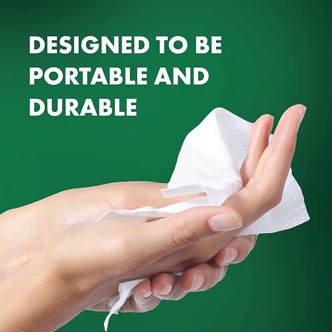 Defense Soap All Natural Peppermint Body Wipes with Tea Tree Oil | Wrestling, Combat, Camping, Gym, Post Workout Shower Wipes for Men and Women. 40 Count