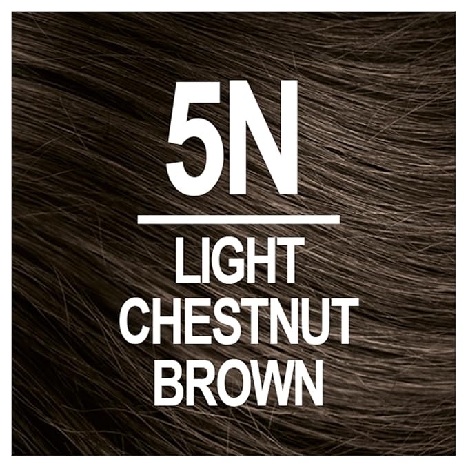 Naturtint Mens Permanent Hair Color for Hair Beard and Mustache (5N Light Chestnut Brown)