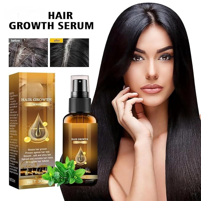 Hair Growth Serum for Women and Men, Hair Follicle Treatment, Hair Care for Germinal Essence Conditioner for Regrowth & Loss Treatment (1cps)