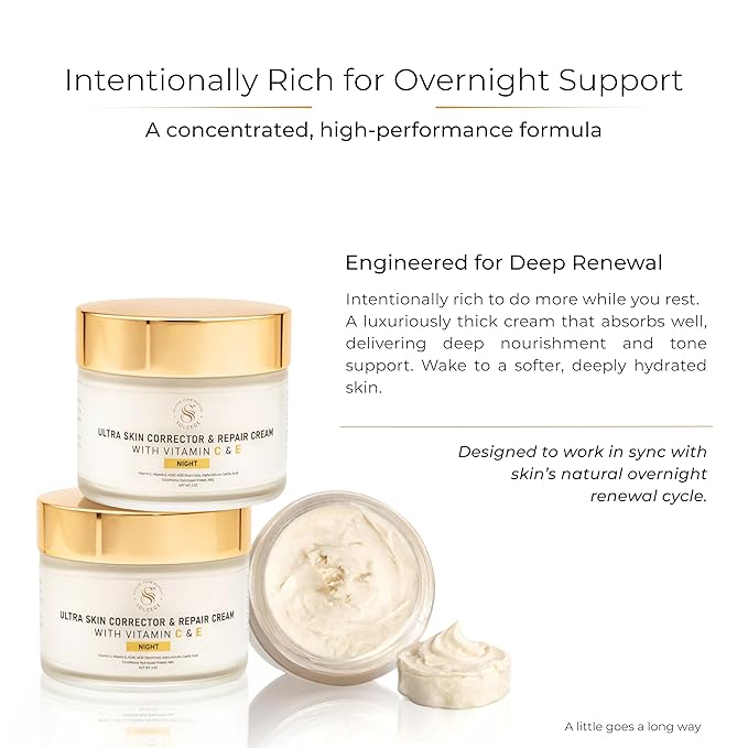 Dark Spot Corrector & Hyperpigmentation Treatment Cream for Face – Uneven Skin Tone Repair with Intense Hydration, Alpha Arbutin, Kojic Acid & Vitamin C – For Men & Women, 2 oz