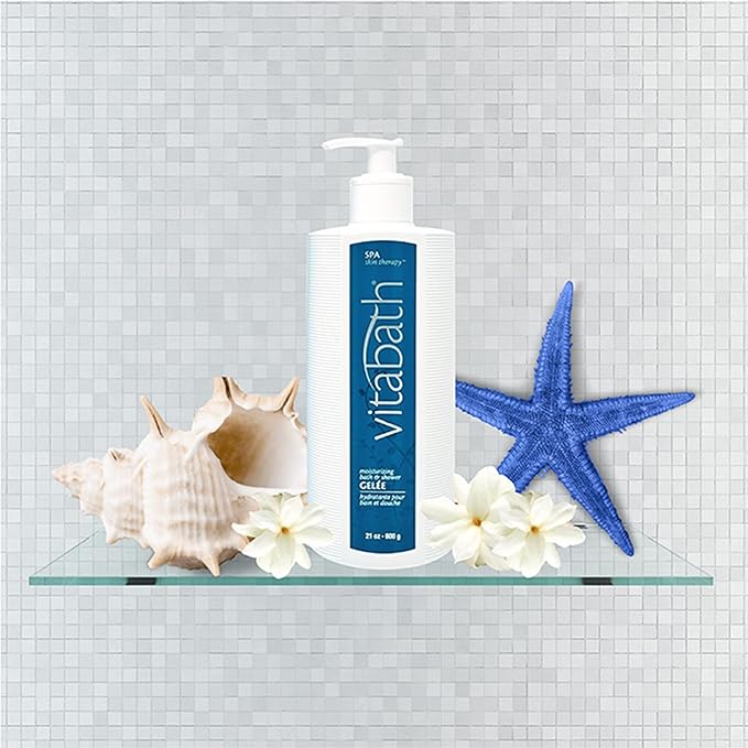 Vitabath ORIGINAL Moisturizing Bath & Shower Gelée (21 oz, Sandalwood)