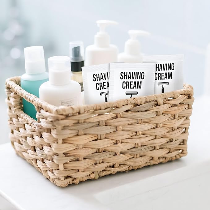 Travel Shaving Cream Bulk for Men 8ml/0.28fl oz,Disposable Shaving Cream in Bulk Individual Travel Shave Cream for Hotel Homeless Charity Home Nursing(Unscented,Pack of 200)