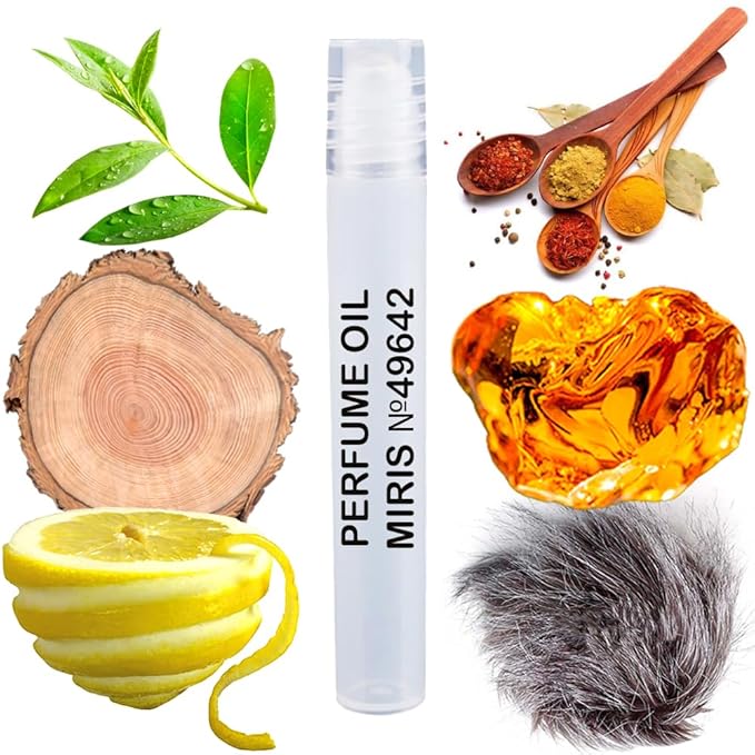 MIRIS No. 49642, Inspired by Apres Amour, Long-Lasting Unisex Perfume Oil for Women & Men Roll-On, Rollerball 0.34 Fl Oz / 10 ml