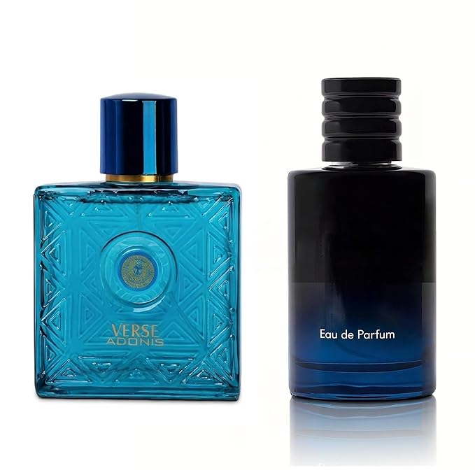Verse Adonis & SE Combo Men Cologne 3.4 Fl. Oz Men's Perfume Refreshing Combination of Woody Floral & Fruity Scents Eau De Parfum for Men Lasts All Day Best Gift