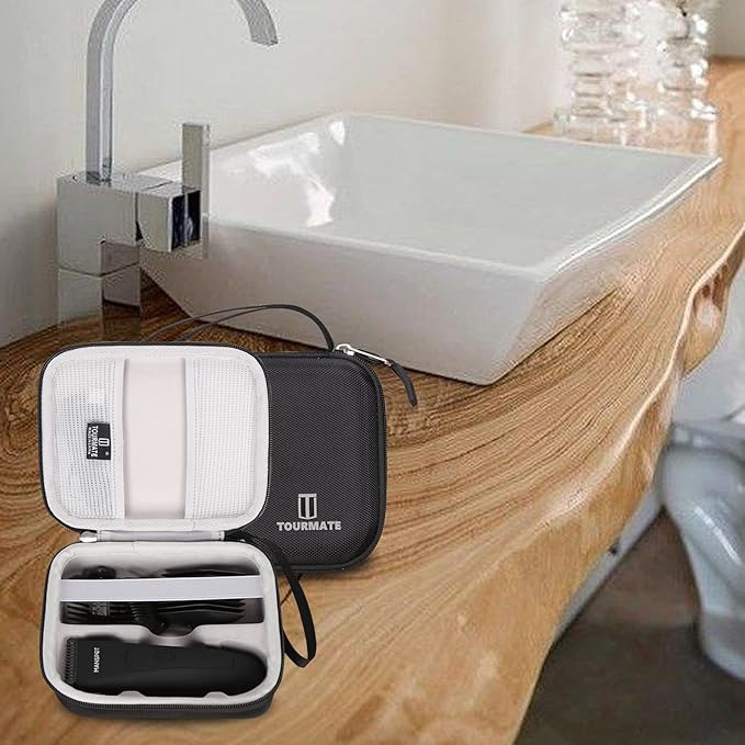 Tourmate Hard Storage Case for MANSPOT Groin Hair Trimmer (Case Only)