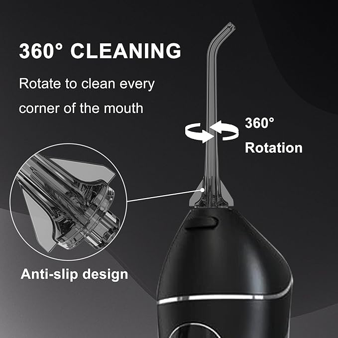 Replacement Tips for Nicwell, Oralfree, WELLFINE, Hangsun, Tovendor Water Flosser, Replacement Heads Oral Irrigator Jet Tip（ 4 Tips Combo）