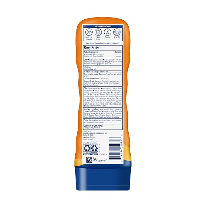 Banana Boat Sport Ultra SPF 30 Sunscreen Lotion, 8Fl Oz | Sport Sunscreen SPF 30 Lotion, Sunblock, Skin Sun Protection, Water Resistant Sun Care, 8Fl Oz
