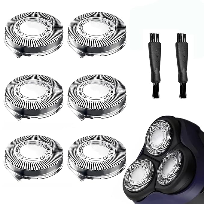 SH30 Replacement Heads Blades Compatible with Philips Series 3000, 2000, 1000, S738, Sh30 Shaver Replacement Blades for Electric Shavers Series 3000, Upgraded Razor Blades for Series 3000