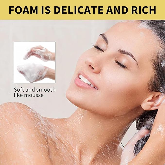 Anti Hair Loss Shampoo, Anti-Hair Fall Promote Hair Growth, Hair Treatment Shampoo for Women & Men, with Various Plant Extracts (2 Pcs Set)