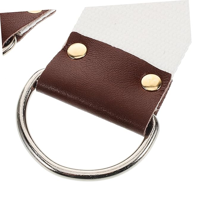 Professional Dual Layer Canvas Sharpening Strop for Straight Maintenance Portable Shaving Belt Reduces Discomfort Maintains Sharpness for Barbers and Home Use