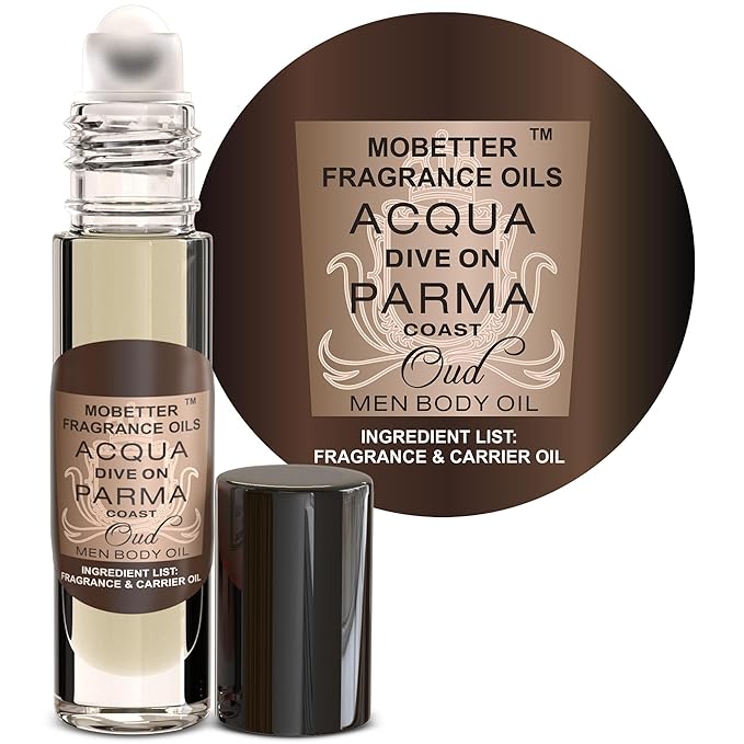 MOBETTER FRAGRANCE OILS Acqua Dive On Parma Coast Oud Men Fragrance Body Oil