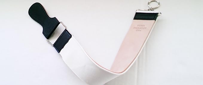 Leather and Canvas Hanging Razor Strop"Shaving Strop 5" Workable Area 5.5 Cm X 33 Cm