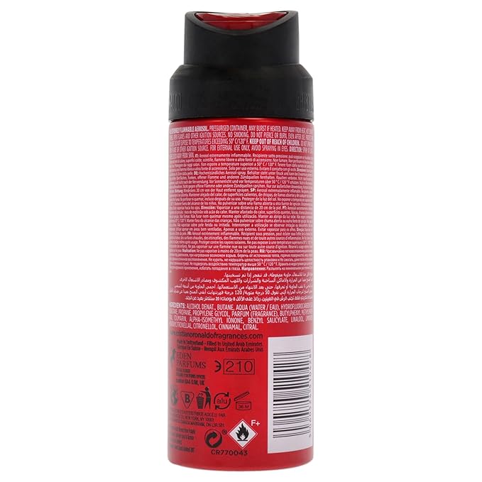 Cristiano Ronaldo CR7 - Sporty And Modern Essence - Fresh And Woody Fragrance - Vibrant And Contemporary - Bold Sophistication In A Bottle - Long Wearing Aromatic Scent For Men - 4 Oz Body Spray