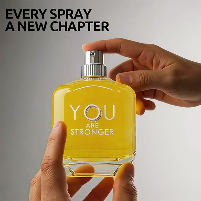 YOU ARE STRONGER | Cologne For Men | Long-Lasting Woody Fresh Scent | 100ml | Luxury Gift Set