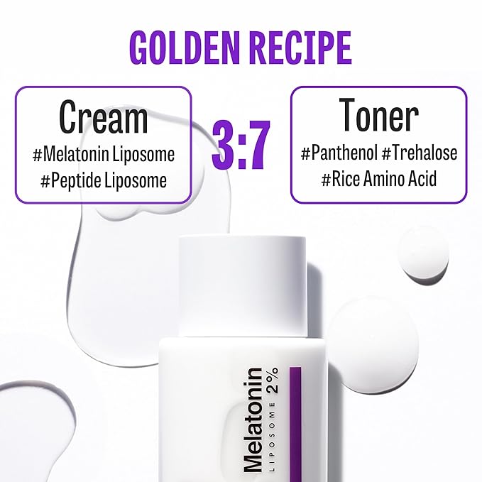 MAXCLINIC Time Return Melatonin Cream Toner | Moisturizing Facial Toner for Sensitive Skin | Clarifying & Calming Toner for Face | Hydrating Toner for Face | Toner Cream Skin Toner 6.76 fl oz