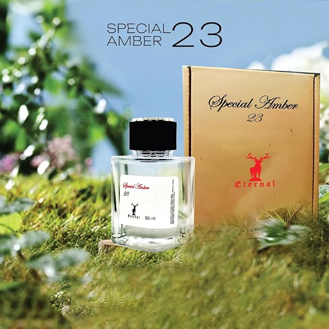 Maison d'Orient SPECIAL AMBER 23 Eternal Collection Dubai 100 ML (3.4 oz) EDP for Men and Women - Amber Tobacco Perfume with Honey, Cinnamon, and Oud - Long-Lasting Unisex Fragrance