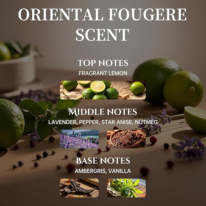 Men’s Cologne – Long Lasting Fresh Spicy Woody Eau de Parfum for Men, Ambroxan & Pepper Notes, 3.4 Fl Oz Luxury Fragrance Spray, High-End Signature Scent, Ideal for Gifting on Birthdays