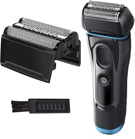 52B Series 5 Replacement Head for Braun Electric Shaver, S5 Wet and Dry Replacement Foil and Cutter Compatible with 5190cc 5090 5020 (1 Count)