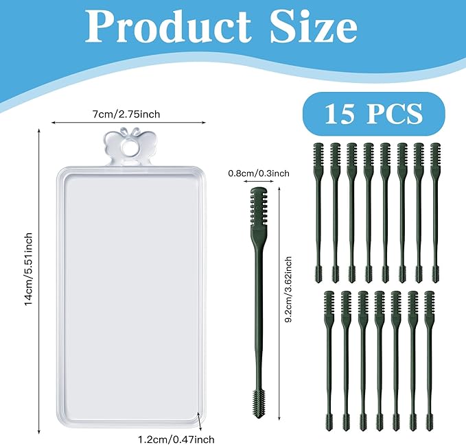 Dark Green Nasal Hair Cutter,Manual Nostril Hair Remover Tool,Nose Hair Trimmer for Womens Mens Christmas Gift Nose Trimmer for Men Cleaning Brush 360° Rotating Ear Nose Cutter for Men