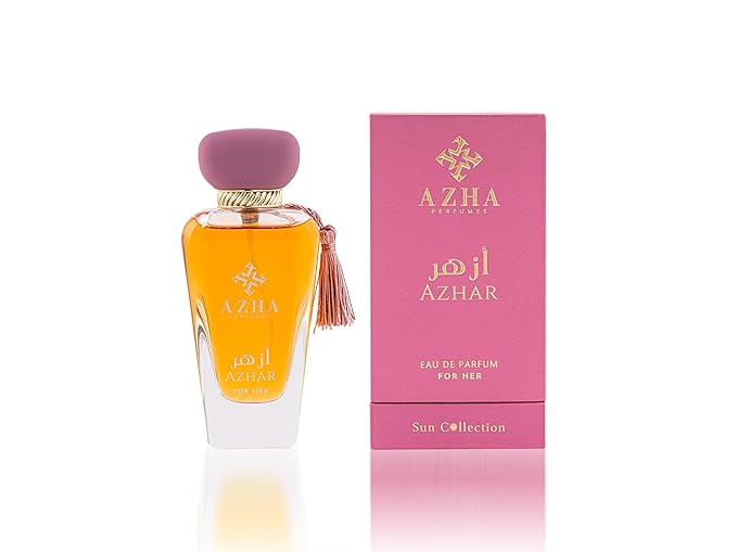 Azhar For Her EDP Spray 100ML | Luxurious Floral Fragrance with Saffron, Raspberry & Warm Vanilla Notes