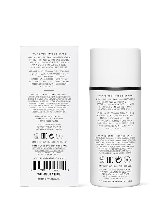 Pestle & Mortar Renew Gel - Facial Cleanser - 100ml