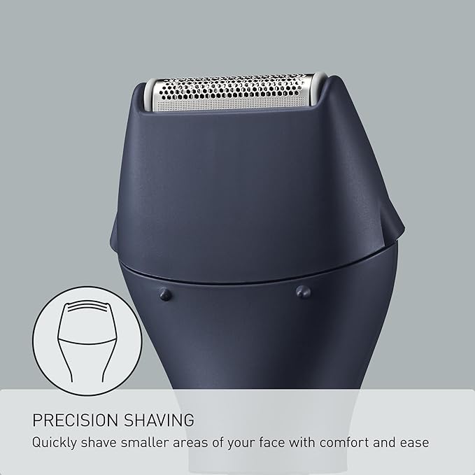 Panasonic MultiShape Facial Detail Shaver Trim Set Attachment, Eyebrow Trimmer, Beard Detail Trimmer, and Detail Shaver, Wet/Dry, Add to MultiShape Grooming System, Easy-Clean Tool - ER-CDT1-A