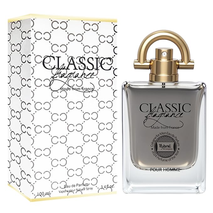 Hybrid & Company Classic France Pour Homme For Men Eau De Parfum Vaporisateur Natural Spray 3.4 Fl Oz
