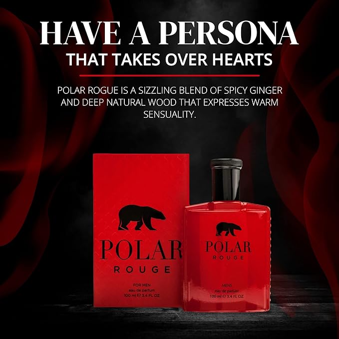 Perfume for Men – INSPIRED by A WORLD RENOWNED MEN'S PERFUME – Cranberry, Grapefruit, Italian Lemon, Warm Woods – Fresh, Spicy, Woody, Long-Lasting – Premium Mens Cologne 3.4 oz