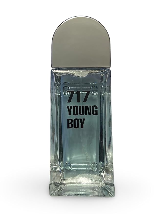 717 Young Boy Eau de Parfum for Men, Are You Ready To Go Skateboarding, 3 Fl Oz, Floral-Fruity Fragrance