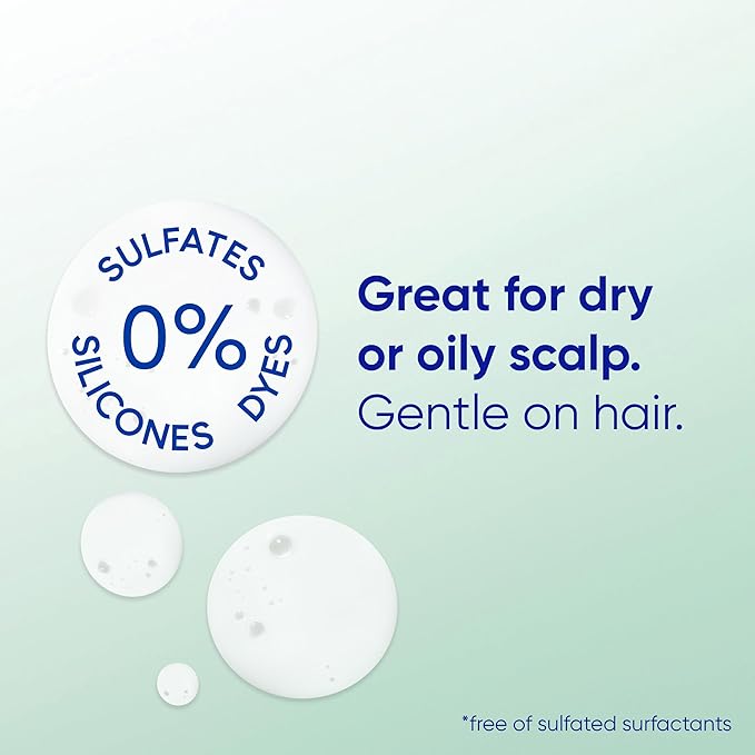 Head & Shoulders Anti-Dandruff Shampoo, BARE Soothing Hydration Twin Pack, 1% Pyrithione Zinc, Dry Scalp Relief, Free of Sulfates, Silicones, Dyes, 13.5 fl oz Each