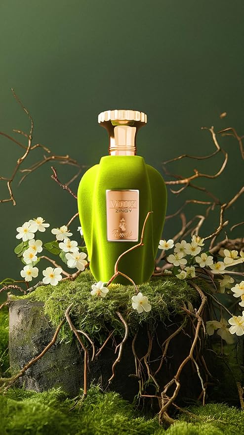 Paris Corner | Voux Zingy Perfume 3.4 Fl Oz | Long-Lasting Unisex Perfume | Featuring Basil, Bergamot, Italian Citron, Lemon Notes | Vibrant, Citrus Aromatic Scent