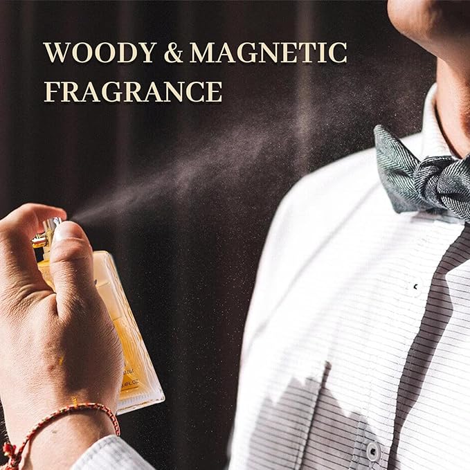 Genius for Men Eau De Parfum - High-End Fragrance with a Combination of Mandarin, Rosemary, Galbanum & Pine Needle - Fragrance That Will Get You Noticed - 100ml Bottle with 100% recycled box