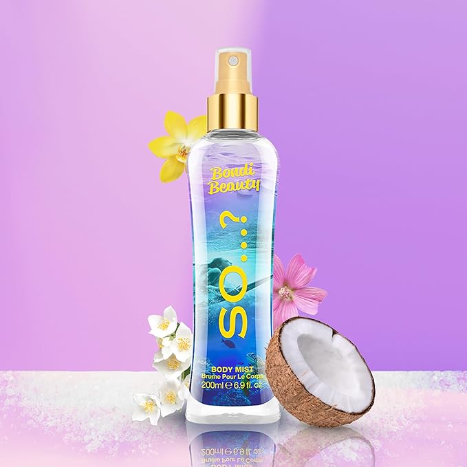 Bondi Beauty Body Mist by So…? for Women - 6.9 oz Body Mist - Pack of 2
