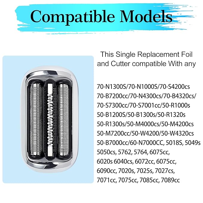 73S Series 7 Electric Shaver Replacement Head Compatible, 73S Replacement Electric Shaver Heads for Men Razor Shaving Blades Fit for Series 7 5764 7020s 7025s 7085cc 7027cs 7071cc