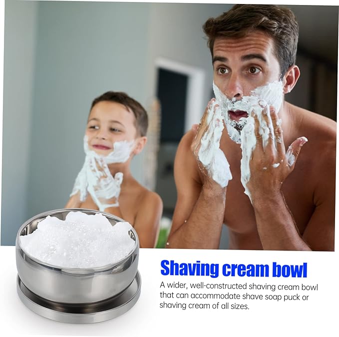 Shaving Soap Bowl Shaving Mug Non-slip Base Large Opening for Rich Foam