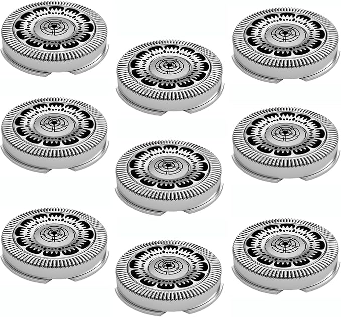 SH60 Replacement Shaver Heads Compatible with Philips Norelco Series 6000, Replacement Blades Compatible with Philips Electric Shaving Series 6000