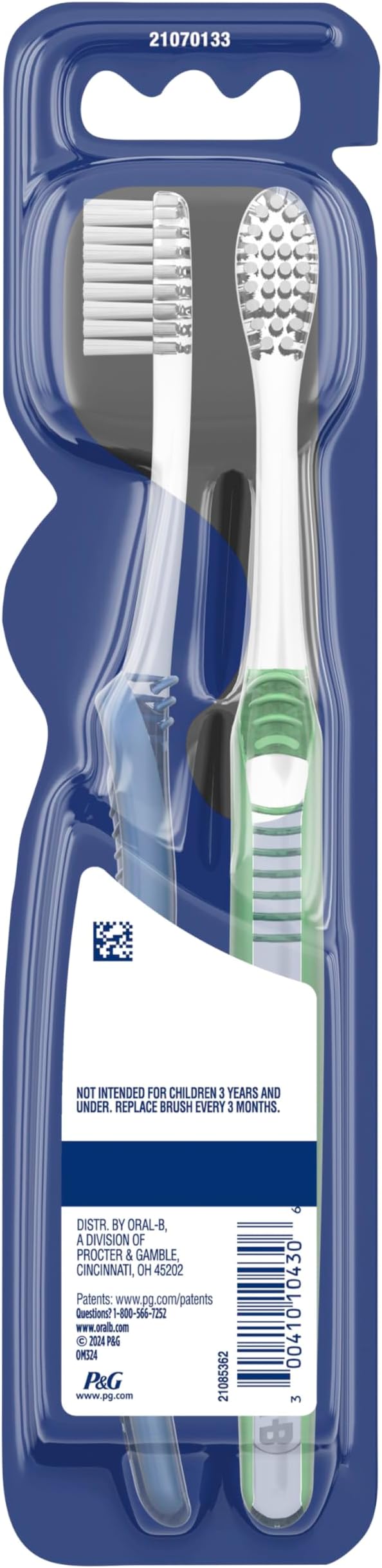 Oral-B Advanced Sensitive Toothbrushes, Extra Soft, 2 Count